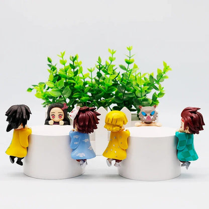 2025 New Styles Sonneess Angel Anime Demon Slayer Blind Box Set Handmade Anime Cartoon Doll Desktop Decoration Birthday Gift