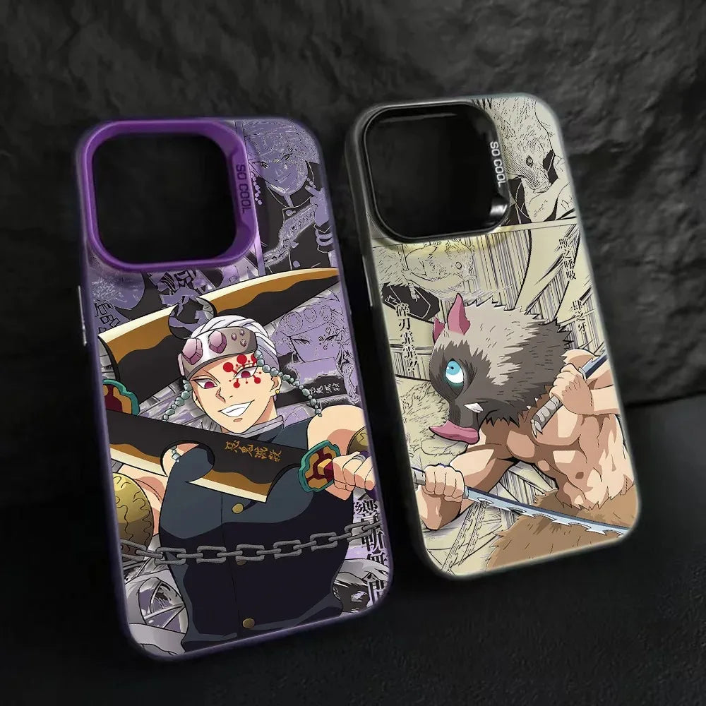 New Anime Demons Slayers Matte Phone Case Huawei Honor 400 200 90 X6b X7a X9a X5 X8a X9b X7b X9C X5C 70 nova 11 10 Smart Lite 5G