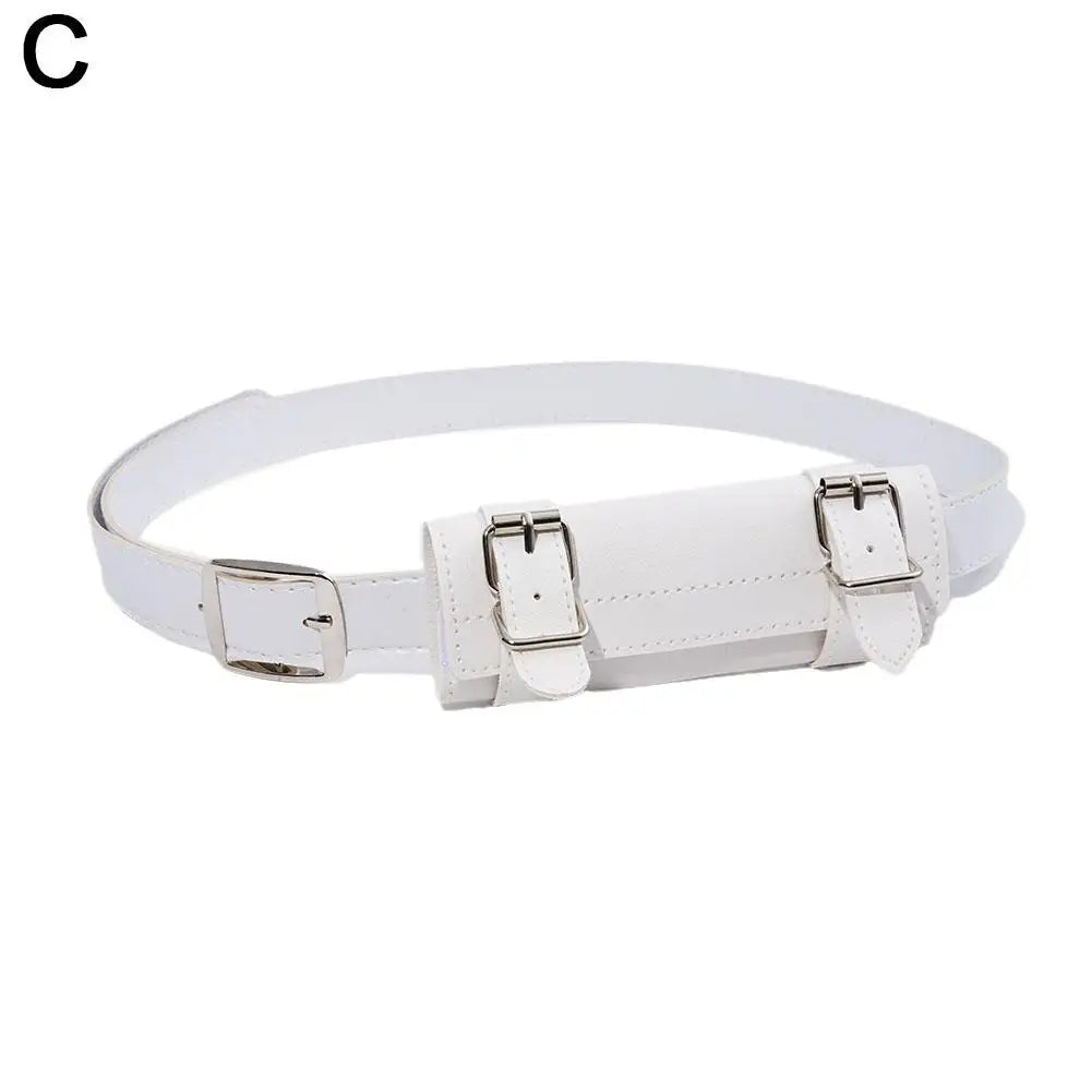 PU Leather Belt For Katana Belt Demon Slayer Belt Rapier Strap Belt Holster Sword Belt Waist Sheath Scabbard Holder 110CM