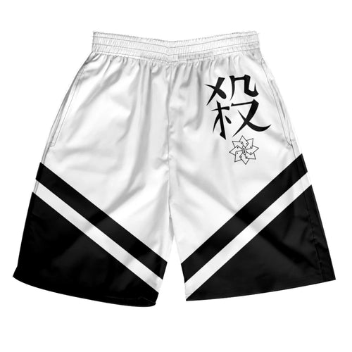 Shinazugawa Sanemi Style 3D Print Board Shorts Summer New Quick Dry Beach Swiming Shorts Men Anime Short Pants Beach clothes