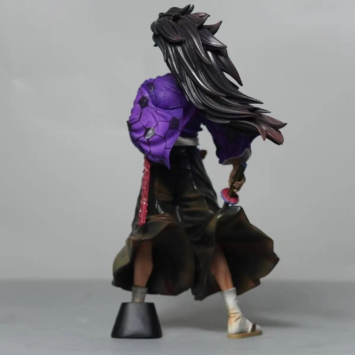 24cm/9.45inch Anime Demon Slayer Kimetsu No Yaiba Figure Kokushibo PVC Action Figures GK Statue Model Doll Toys Gifts