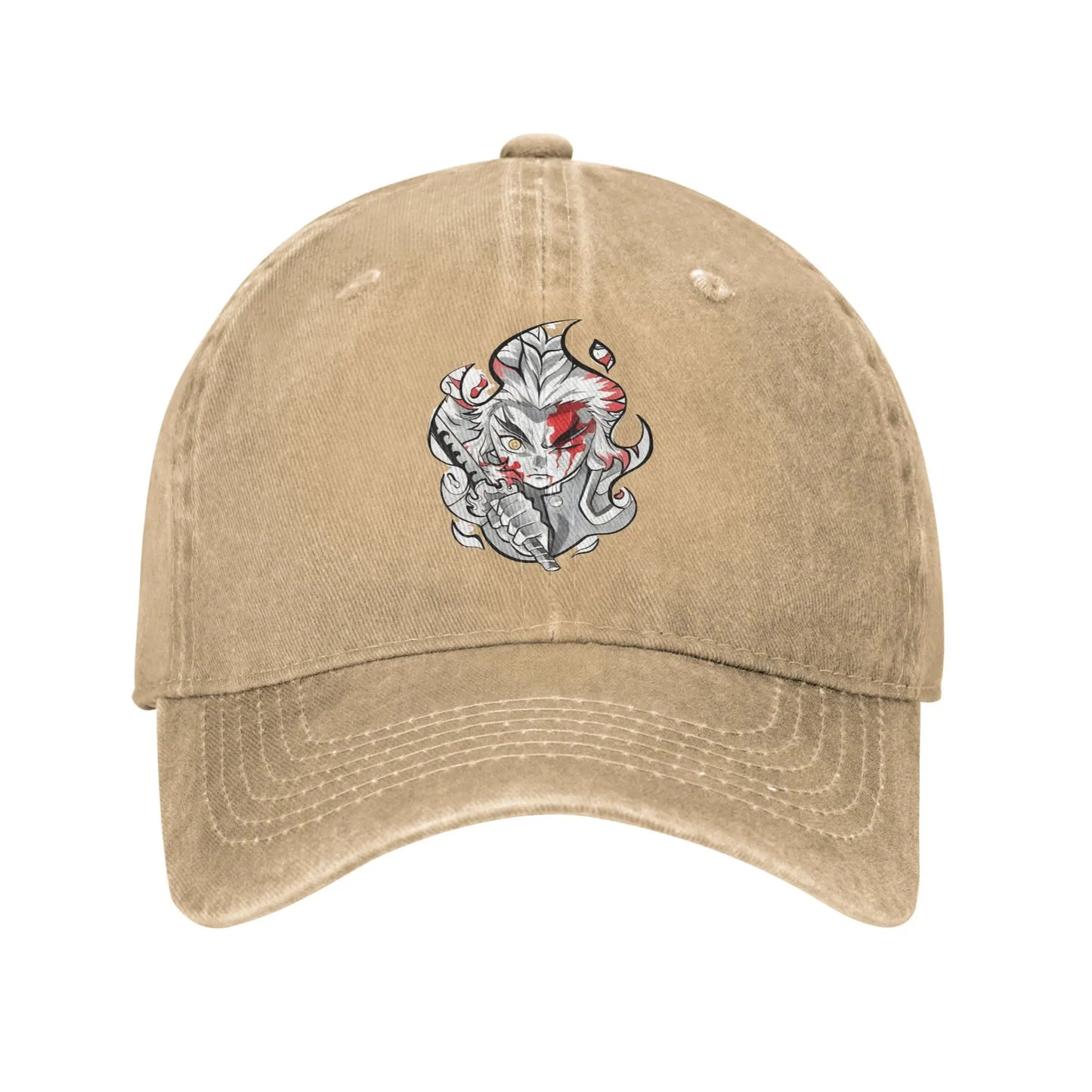 rengoku kyojuro Baseball Caps Peaked Cap Demon Slayer  Sun Shade Hats for Men