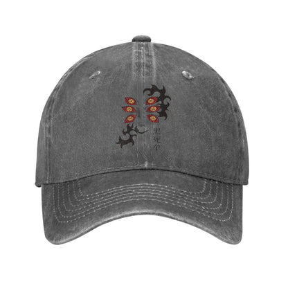Demon Slayer  Multicolor Hat Peaked Women's Cap Kokushibo Personalized Visor Protection Hats
