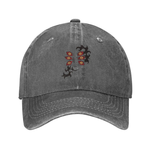 Demon Slayer  Multicolor Hat Peaked Women's Cap Kokushibo Personalized Visor Protection Hats