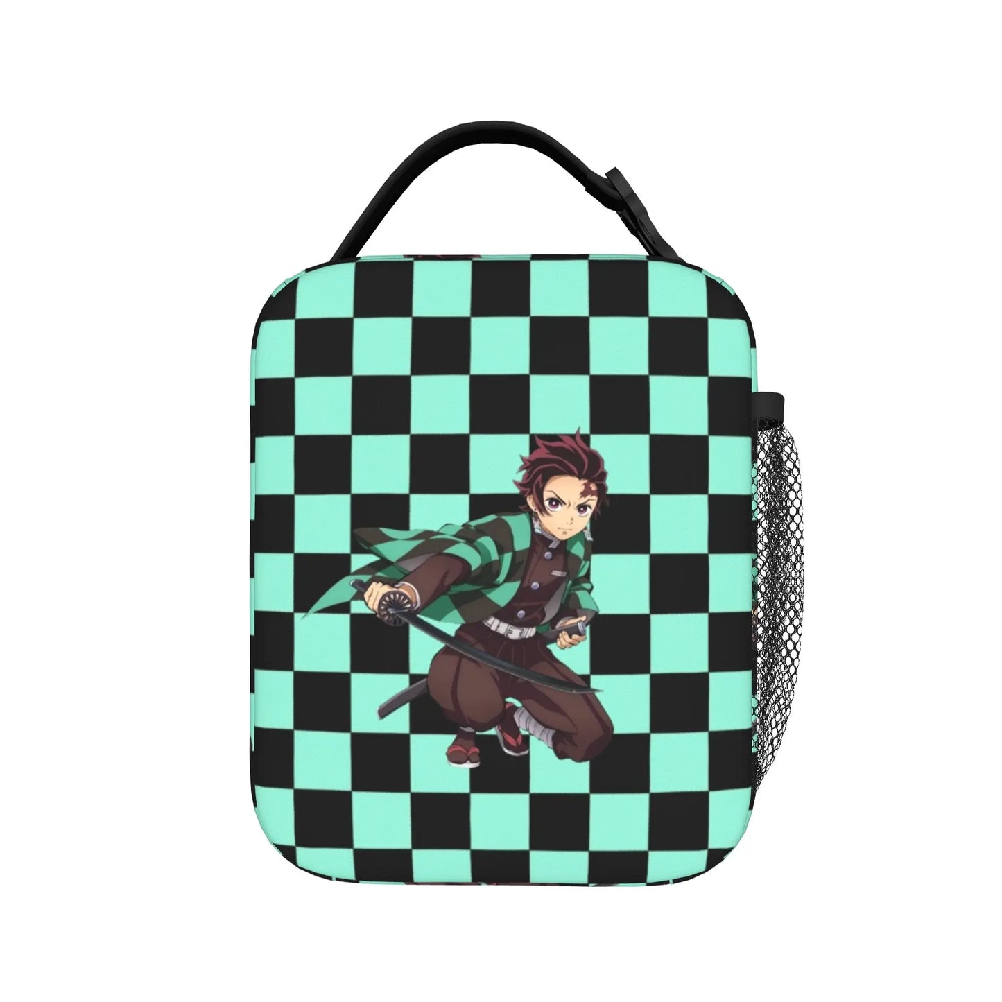 D-Demons Slayers Portable Lunch Box Multifunction Kimetsus No Yaibas Cooler Thermal Food Insulated Lunch Bag School Student