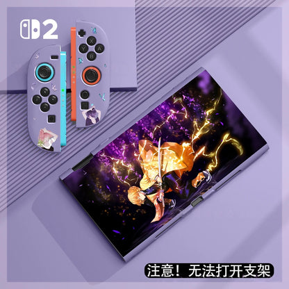 Anime Demon Slayer Tanjiro For Switch2 Protective Case Demon Slayer Anti Fall All Inclusive Hard Shell Switch 2 Decoration Gifts