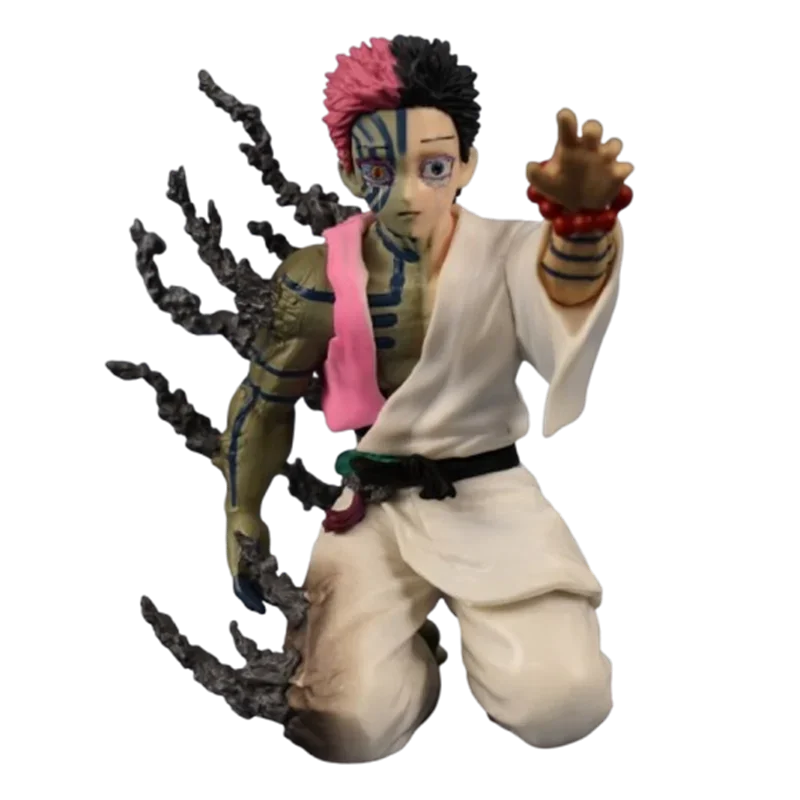 Collectible Peripheral:Twelve Kizuki Upper Moon Three Akaza Kneeling Pose Figure | Final Confession Ver. | Desktop