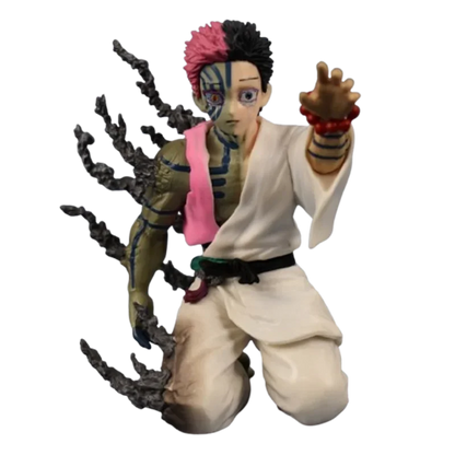 Collectible Peripheral:Twelve Kizuki Upper Moon Three Akaza Kneeling Pose Figure | Final Confession Ver. | Desktop