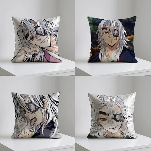 T-Tengen U-Uzuis Case Plush Fabric Soft Pillowcase Double Sided Print Cushion Cover Household Gifts
