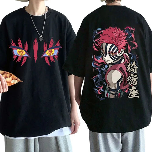 Demon Slayer Anime Komatsu Anime Spring/Summer Men's T-shirt Casual Suitable for Both Men and Women