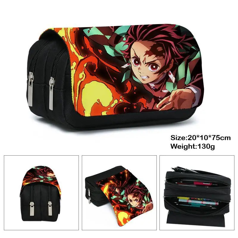 Spot animation ghost blade Demon Slayer animation surrounding pencil case double learning good objects
