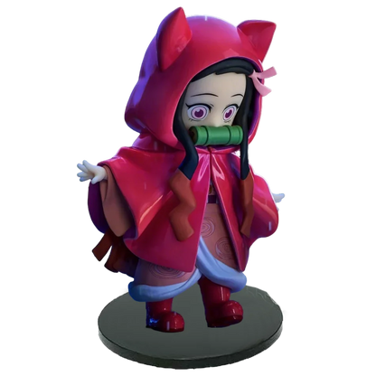 Anime Demon Slayer Kimetsu no Yaiba Figure 15cm Kochou Shinobu Kanroji Mitsuri Plum Rain Series Action Model Toy Gift