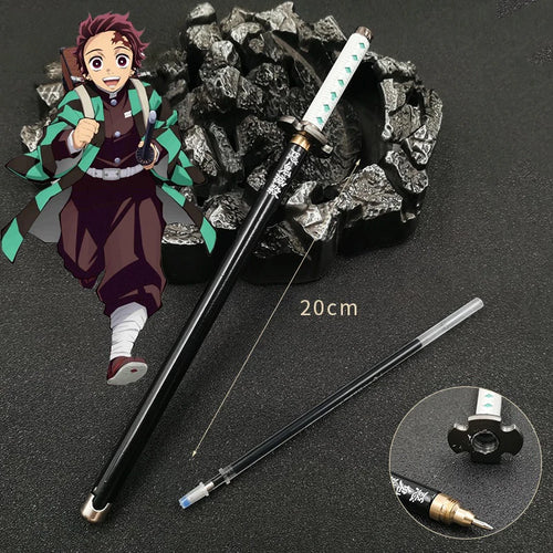 Stylo katana Tanjiro vert
