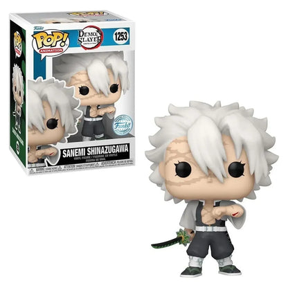 New Funko Pop! Demon Slayer MITSURI KANROJI 1306# OBANAI 1395# RUI 1307# Nezuko 1264# SANEMI 1253 Tanjiro 1304 KYOJURO 1308 Toy