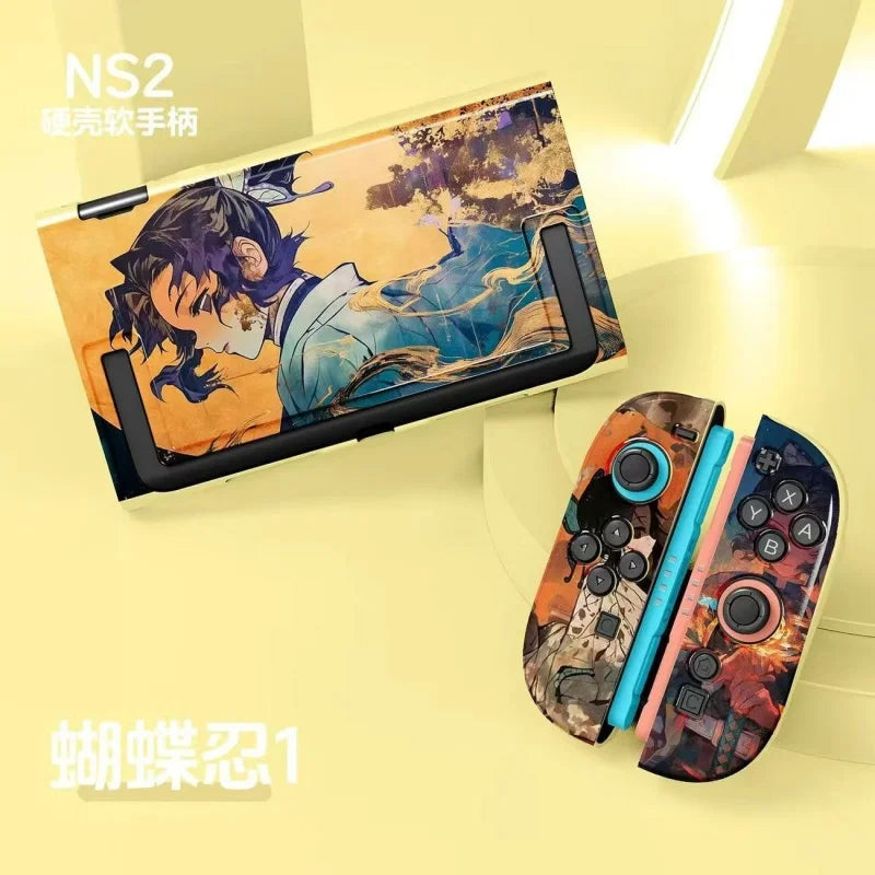 Demon Slayer For Switch2 Protective Case Anime Akaza Kamado Nezuko Kochou Shinobu Anti Fall All ProtectiveInclusive Hard Shell