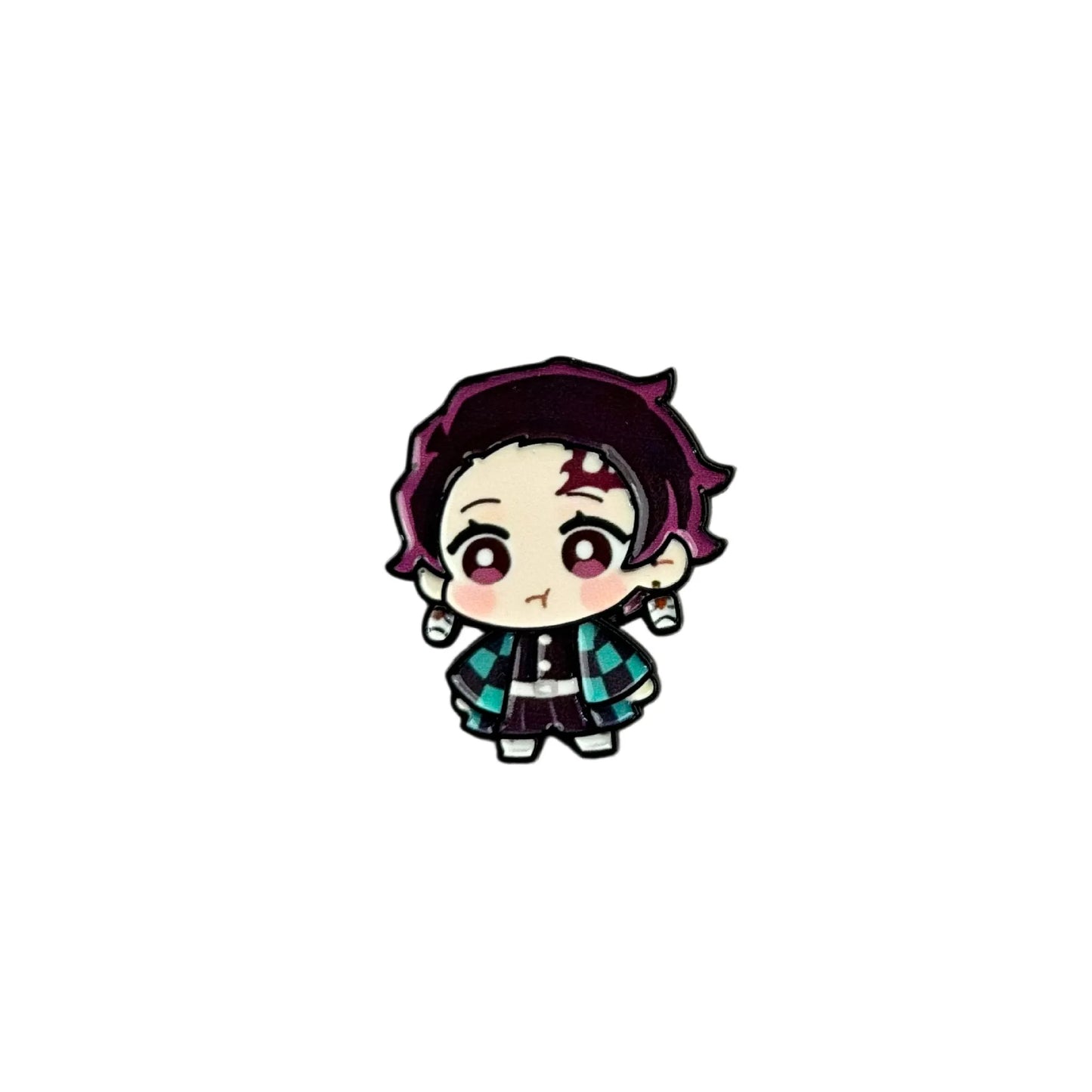 Demon Slayer Enamel Pins Kawaii Cartoon Character Brooch Clothing Backpack Lapel Badges Fashion Jewelry Accessories