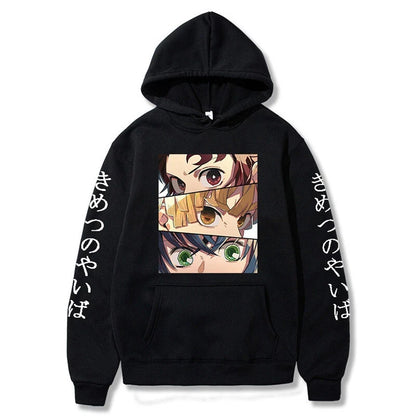 Trendy Hot Selling Demon Slayer Kimetsu No Yaiba Hoodie Jacket Casual Pullover Sweatshirt Cosplay