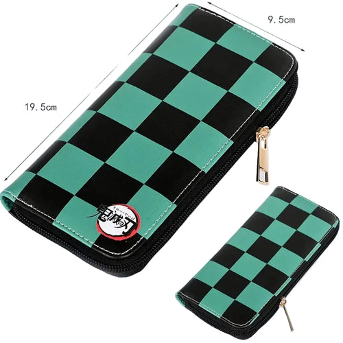 Portefeuille long damier