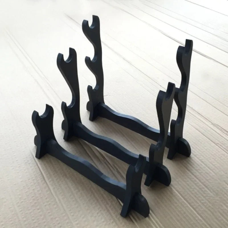Stand Katana Storage Shelves Wooden Sword Rack Floor Sabre Holder Support Display Japanese Katana Weapon Shelf Home Organizer