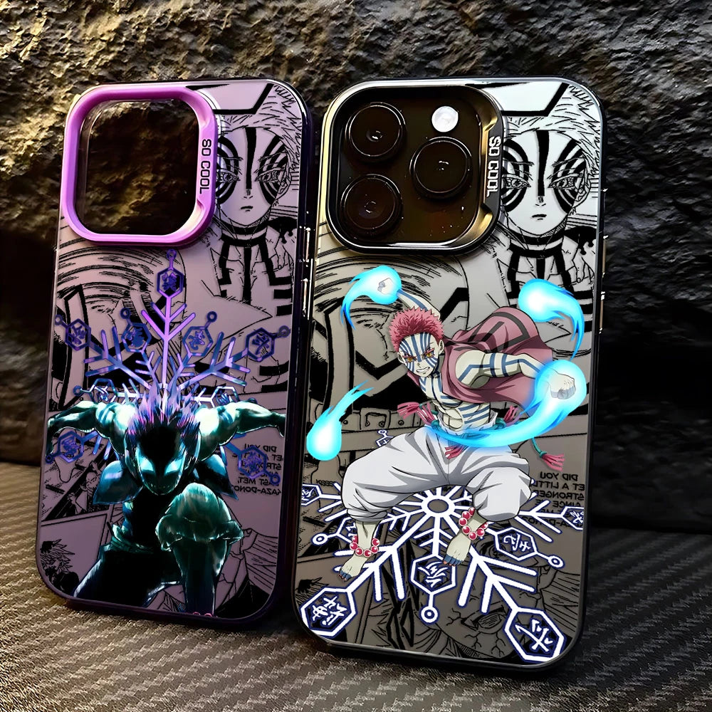 Hot Demons Slayers Akazas Phone Case For iPhone 17 17e 16e 16 15 14 13 12 11 mini Pro Max X XSMAX Air Plus Anti Fall Matte Cover