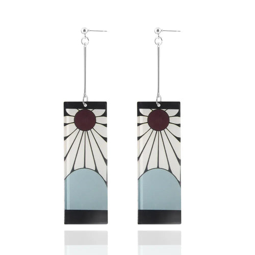 Boucles hanafuda, rayons larges
