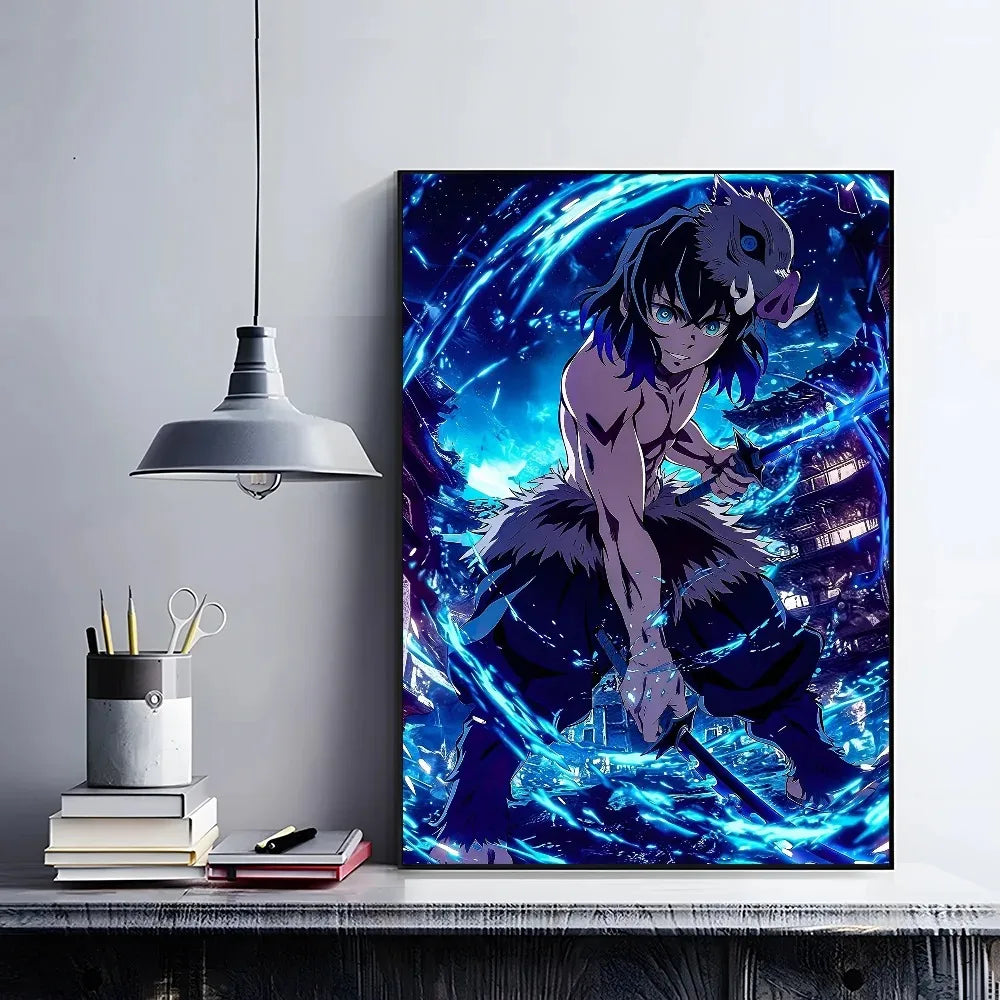 Adult Jigsaw Puzzle 500/1000 pcs Puzzle  Anime D-Demon Slayer Paper Puzzle Decorative Painting Exercise Brain Thinking