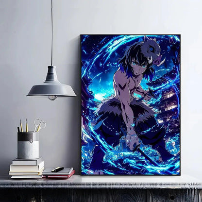 Adult Jigsaw Puzzle 500/1000 pcs Puzzle  Anime D-Demon Slayer Paper Puzzle Decorative Painting Exercise Brain Thinking