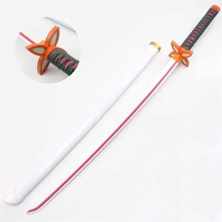 104cm Demon Slayer Katana Schwert Sword Anime Cosplay Prop Ninja Knife Real Size Japanese Katana Original Samurai Sabre Gift