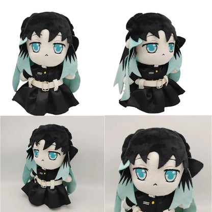 2026 IN STOCK 26cm Demons Slayer Tokitou Muichiro Plush Toys Cute Soft Stuffed Home Room Decor Dolls For Birthday Christmas Gift