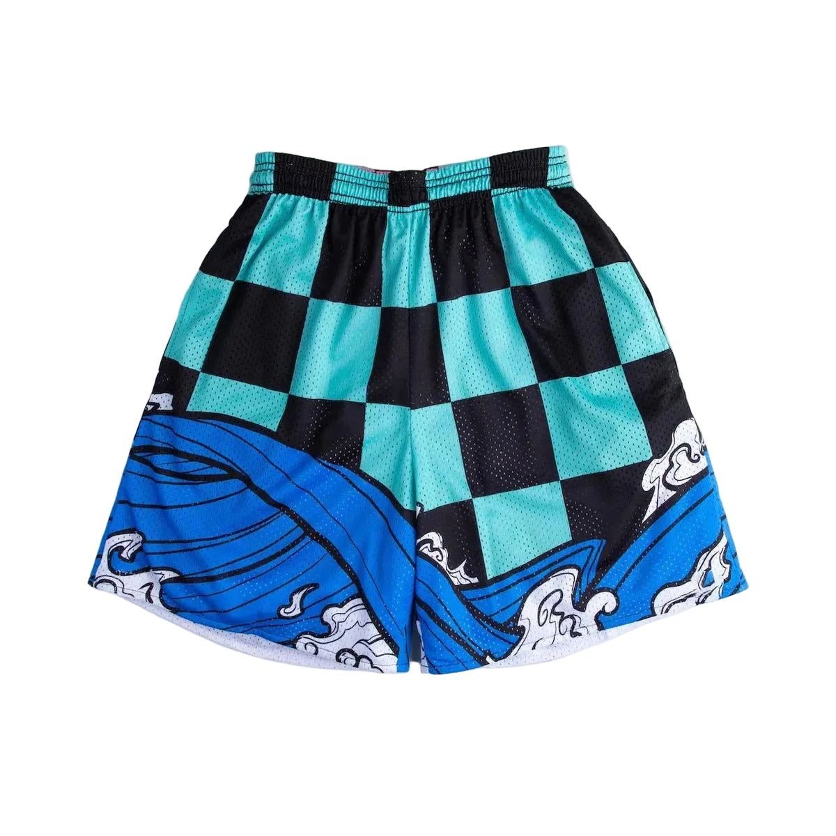 Short mesh vague bleue