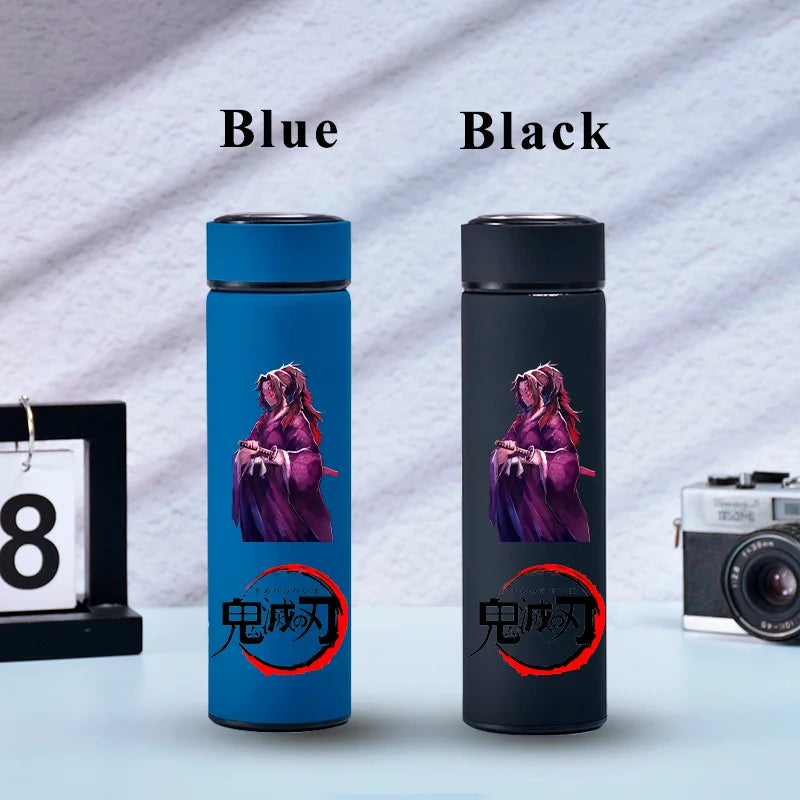 500ML Demon Slayer Anime Stainless Steel Water Cup Portable Large Capacity Outdoor Water Bottle Hot Ice Water Insulated Cup