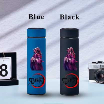 500ML Demon Slayer Anime Stainless Steel Water Cup Portable Large Capacity Outdoor Water Bottle Hot Ice Water Insulated Cup