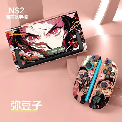 Demon Slayer For Switch2 Protective Case Anime Akaza Kamado Nezuko Kochou Shinobu Anti Fall All ProtectiveInclusive Hard Shell