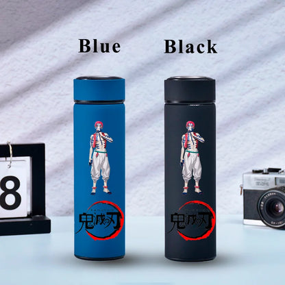 500ML Demon Slayer Anime Stainless Steel Water Cup Portable Large Capacity Outdoor Water Bottle Hot Ice Water Insulated Cup