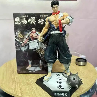Anime Demon Slayer Figure Kamado Tanjirou Nezuko Action Figure Zenitsu Inosuke Kimetsu Yaiba Figurine PVC Model Collection Toys