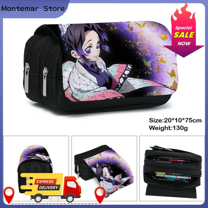 Spot animation ghost blade Demon Slayer animation surrounding pencil case double learning good objects