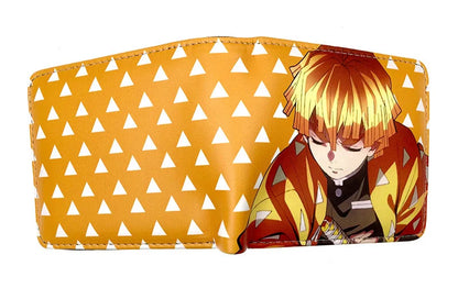 Demon Slayer: Kimetsu No Yaiba Anime Peripheral Short Wallet Zero Wallet Student Men And Women Simple Wallet