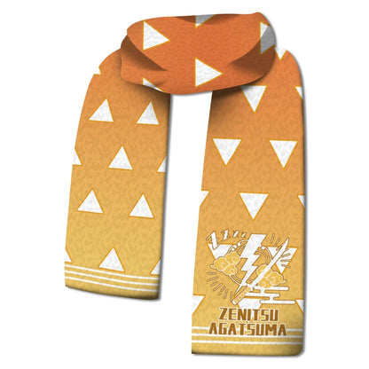 In stock Demon Slayer: Kimetsu No Yaiba Anime Scarf Kamado Tanjirouagatsuma Zenitsutomioka Giyuu Anime Winter Warm Xmas Gift