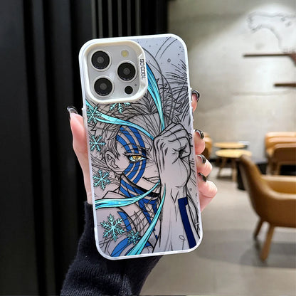 Anime AKAZA KYOJURO Demon Slayer Phone Case for iPhone 12 17 Air Pro Max 16 15 11 14 13 Pro Max XS X XR Plus 8 7 SE 2020 Cover