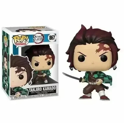 New Funko Pop! Demon Slayer MITSURI KANROJI 1306# OBANAI 1395# RUI 1307# Nezuko 1264# SANEMI 1253 Tanjiro 1304 KYOJURO 1308 Toy