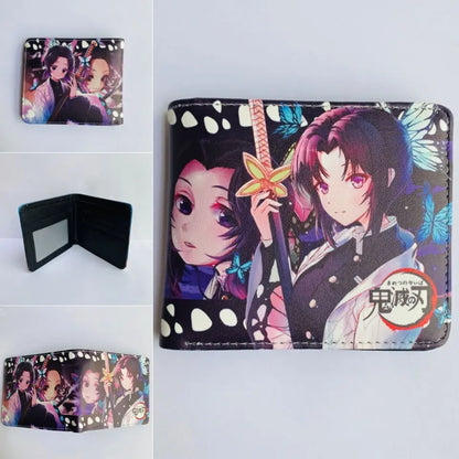 Demon Slayer: Kimetsu No Yaiba Anime Peripheral Short Wallet Zero Wallet Student Men And Women Simple Wallet