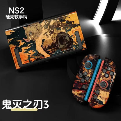 Demon Slayer For Switch2 Protective Case Anime Akaza Kamado Nezuko Kochou Shinobu Anti Fall All ProtectiveInclusive Hard Shell