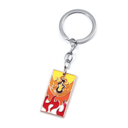 Demon Slayer Anime  Keychain Kamado Tanjiro Nezuko Hashira Ghost Slayer Corps Car Key Chain Cute  Birthday Gift For Anime Fans