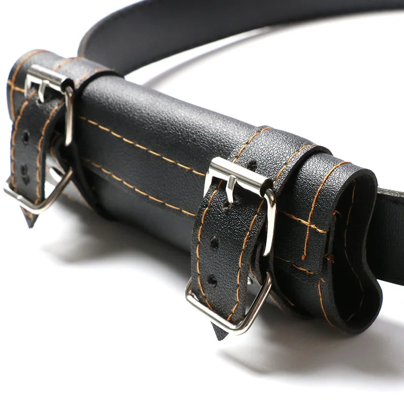 Anime Demon Cosplay  1/2/3 Tier Set Katana Belt Sword Holster Waist Holder Knife Real Size Japanese Samurai Decor