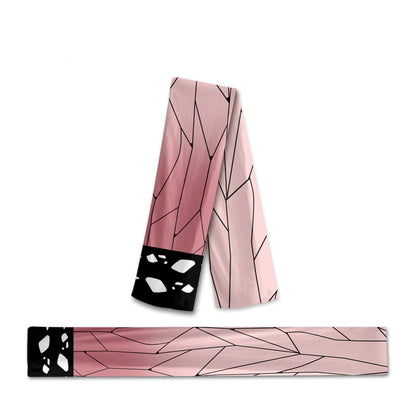 FOR Kamado Tanjirou Nezuko Tomioka Giyuu Kyoujurou Kanroji Cosplay Inosuke Genya Zenitsu Kochou Shinobu Warm Soft Scarf 15 STYLE