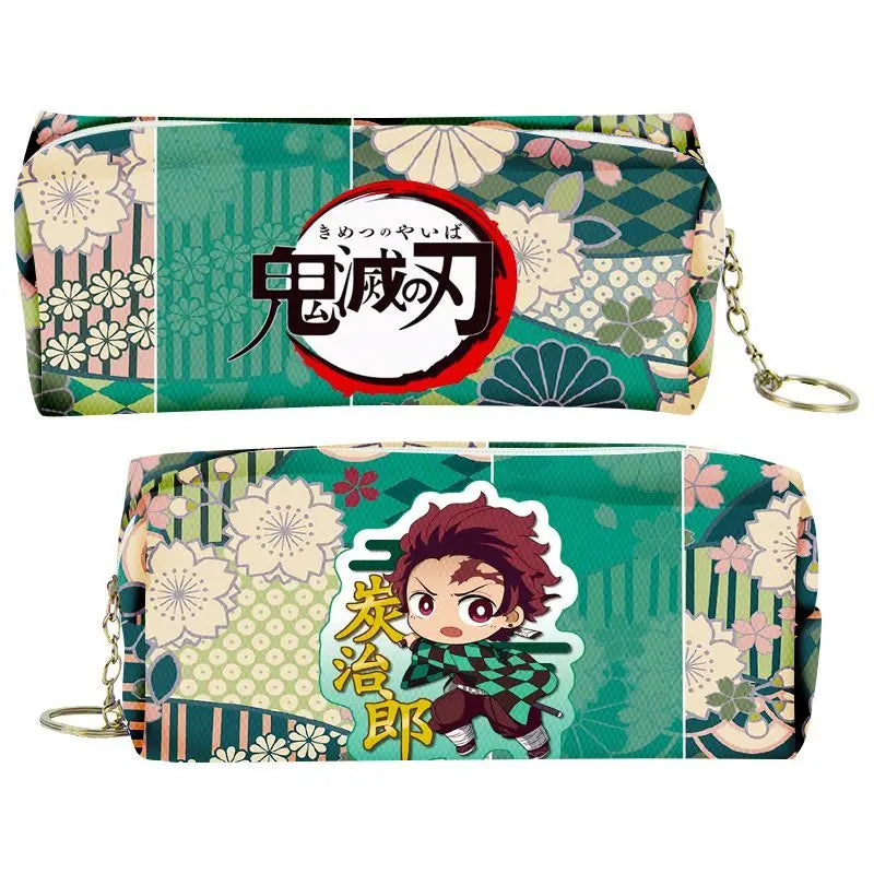 Trousse Tanjiro fond vert