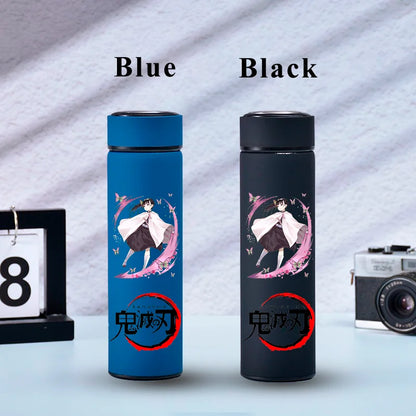 500ML Demon Slayer Anime Stainless Steel Water Cup Portable Large Capacity Outdoor Water Bottle Hot Ice Water Insulated Cup