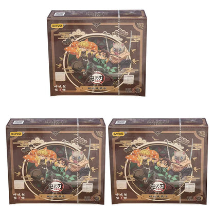 2026 KAYOU Genuine Demon Slayer Card Dawn Bag Collection CCG TCG Card Animation Cartoon Game Collect Card Peripheral Toys