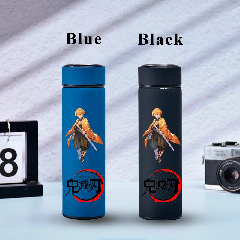 500ML Demon Slayer Anime Stainless Steel Water Cup Portable Large Capacity Outdoor Water Bottle Hot Ice Water Insulated Cup