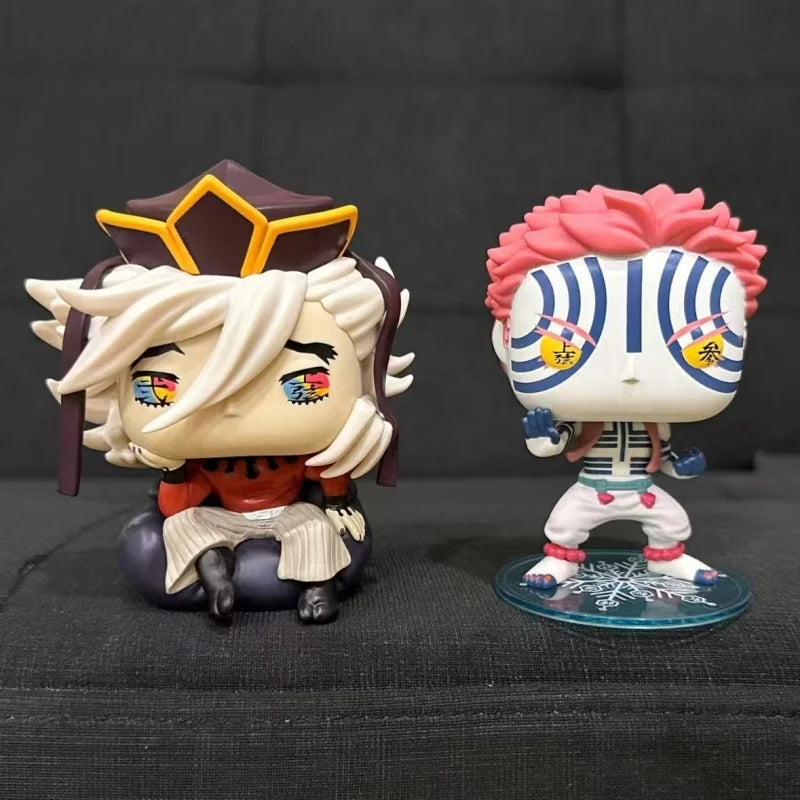 Original Funko Pop Demon Slayer Akaza #2043 Action Figure Anime Akaza Limited Edition Vinyl Model Collectie Decoration Boy Gift